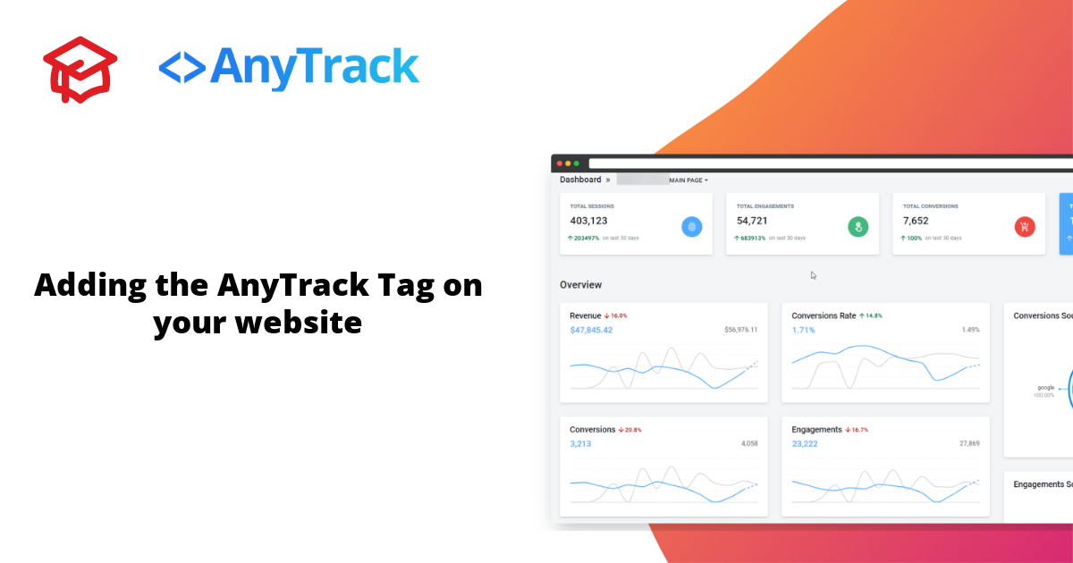 Adding the AnyTrack Tag on your website